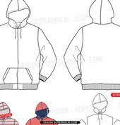 Download Hoodie Vector Template Zip Up Hoodie Zip Up Hoodie Hoodie Vector Hoodie Template Hoodies
