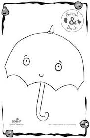 Print coloring pages by moving the cursor over an image and clicking on the printer icon in its upper right corner. Umbrella Coloring Page Umbrella Coloring Page Sarah Duck Duck Birthday