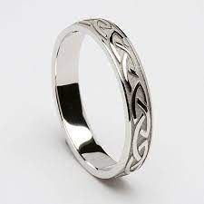 Embossed Celtic Wedding Ring Celtic Rings Ltd Celtic Wedding Rings Celtic Wedding Ring Sets Irish Wedding Rings