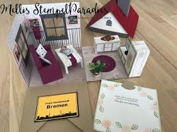 Eine Xxl Explosionsbox In Form Eines Hauses Explosionsbox Box Box Basteln
