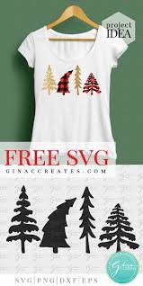 Download Christmas Trees Free Svg Cut File Gina C Creates