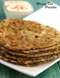 Green Moong Dal Paratha Moong Dal Paratha Split Moong Dal Paratha Recipe Indian Food Recipes Paratha Recipes Recipes