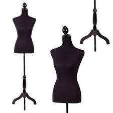 4.8 out of 5 stars. Fdw Mannequin Manikin 60 67height Adjustable Female Dress Model Display Torso Body Tripod Stand Clothing Forms Black Prices Shop Deals Online Pricecheck