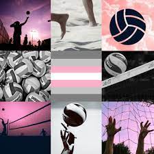 Volleyball Demigirl Aesthetic Volleyball Wallpaper Volleyball Backgrounds Volleyball Photography