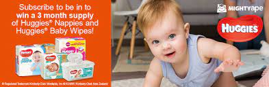 Win 3 Months Supply Of Huggies Nappies And Huggies Baby Wipes
