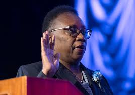 Gary Mayor Melton focuses