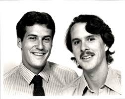 GA240 1984 Orig Photo PETER MOORE CHRISTOPHER BARNS NEW CLASSIC THEATRE  ACTORS