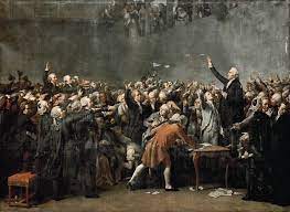 Boeren weigeren graanbelasting in augustus 1789 komen boeren en arbeiders in castres in opstand tegen de graanbelasting, die ten goede komt aan de lokale landadel. Der Ballhausschwur Am 20 Juni 1789 Auguste Couder Als Kunstdruck Oder Handgemaltes Gemalde