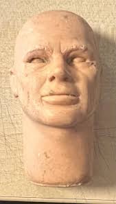 Shane Weston from Joe 90 1/2 hollow Replica Puppet head Gerry Anderson