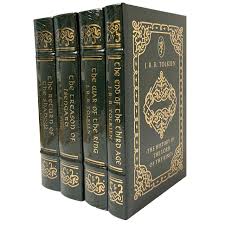 J.R.R. Tolkien "The History Of The Lord Of The Rings" Limited Edition  4-Volume Matching Complete