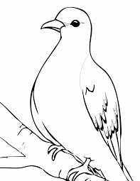 Turtle dove coloring page mourning flying printable peace print butterfly of only goat. Mourning Dove Coloring Page Handipoints Coloring Home