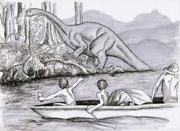 Image result for ivan t sanderson and the hippo dinosaur from africa