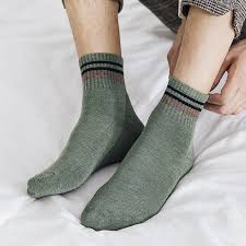 5 Pairs Men's Thick Towel Socks Sweat Absorption Odorproof Warm Terry Socks 