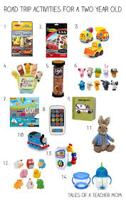 Road Trip Activities For A Two Year Old Tales Of A Teacher Mom Road Trip Activities Road Trip Toys Toddler Road Trip Activities