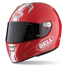 casco moto caschi integrali bell m5x daytona red white