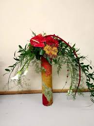 Joann Mcnabb Design Cascade Design Floral Wreath Flower Show