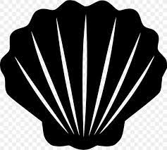 Check spelling or type a new query. Seashell Black And White Clip Art Png 980x882px Seashell Black Black And White Flowering Plant Leaf