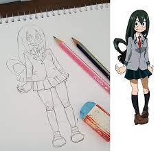 Find the best anime drawing services you need to help you successfully meet your project planning goals. Tsuyu Asui Aka Froppy Sketch By Andrews1829 On Deviantart