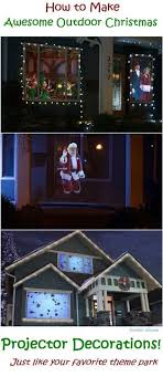 How To Make Awesome Diy Christmas Outdoor Projector Decorations Outdoor Christmas Diy Outdoor Christmas Lights Diy Christmas Lights