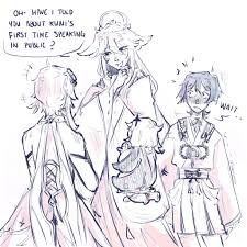 genshin AU on Tumblr