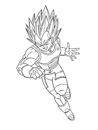 Coloringanddrawings.com provides you with the opportunity to color or print your dragon ball z to print vegeta drawing online for free. Printable Vegeta Coloring Pages Anime Coloring Pages
