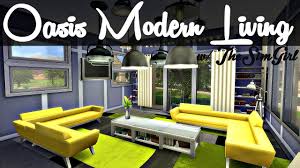 Living room sets living room furniture sims 4 floor shelf white sofas the sims4 outdoor furniture sets outdoor decor 3 seater sofa. Sims 4 Interior Design Oasis Modern Living W Thesimgirl Youtube