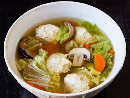 Tori Tsukune Nabe Japanese Chicken Meatball Hot Pot From Lisa Phillips Barton A Fuji Mama Japanese Chicken Hot Pot Tsukune Recipe