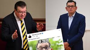 The memes mock mr andrews' daily updates, where he often addresses his fellow victorians, telling them he'll keep it brief. Bernie Finn Victorian Liberal Mp Slammed For Edited Abelist Meme Of Daniel Andrews 7news