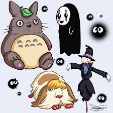 It was animated by studio ghibli for tokuma shoten and the nippon television network and premiered as part of the network's 40th anniversary on may 5, 1993. Quick Drawings Of Characters From The Few Studio Ghibli Movies I Ve Seen Ghibli