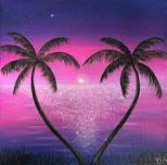 Tropical Art Camp- Sunset Palms