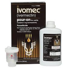 Ivomec Pour On For Cattle Merial 250 Ml Qc Supply