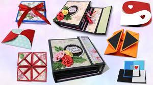 See more ideas about card making, inspirational cards, cards handmade. Scrapbook Ideas How To Make 7 Different Cards For Scrapbook Diy Scrapbook Youtube