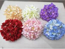 There is something so special about the variety of colors and shapes of the hydrangea flower. Polyester Wedding Artificial Hydrangea Flowers For Decoartion Rs 38 Piece Id 19007486873