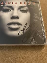Alicia Keys Signed AS I AM Cd Cover/ Booklet Nice
