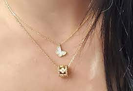 Pave Vintage Alhambra Earrings For Daily Wear Pretty Necklaces Van Cleef And Arpels Jewelry Van Cleef Necklace
