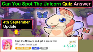 Sep 23, 2018 · fortnite trivia questions & answers. Spot The Unicorn Quiz Answers