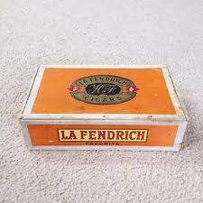 Vintage La Fendrich 10 Cent Cigar Box Indiana Cigar Box Holiday World Vintage
