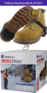 Yaktrax Heeltrax Black Us M L The Yaktrax Heeltrax Is A