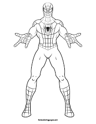 This category is so popular that we decided to make a new website called paintspring featuring printable adult coloring books. Spider Man Coloring Sheets Ilovecoloringpages Com