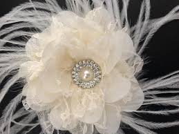 Gentle and delicate wedding hair pieces for brides handcrafted from rhinestones,white flower and wire. Ivory Flower Hair Accessories Pasteurinstituteindia Com