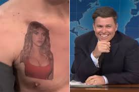 Colin Jost's Hilarious Reaction to Scarlett Johansson Tattoo on SNL