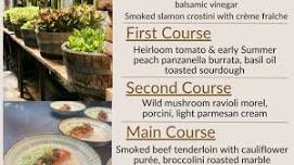Farm-to-Table Dinner with Chef Lou from The Cellar Door Catering