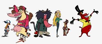 Shop cartoon cows mousepad designed by sxyladybug's creations. Cattle Mammal Cartoon Vertebrate Horse Like Mammal Cow And Chicken Cartoon Characters Transparent Png 1280x495 Free Download On Nicepng