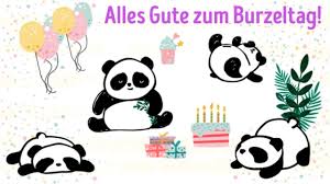 Liebe grüße und die besten wünsche von uns! Burzeltag Geburtstagslied