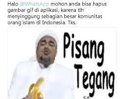 Rekaman ceramah imam besar fpi dr habib muhammad rizieq syihab lc ma membahas tentang hakikat bid'ah menurut pandangan berbagai madzhab. Gif Habib Rizieq Pisang Tegang Sambil Manyun Di Whatsapp Bikin Warga Alam Maya Berang