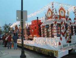 These are inexpensive parade float ideas to decorate your own float. Candy Cane Lane Parade Downtown Visalia Christmas Parade Floats Christmas Float Ideas Christmas Parade