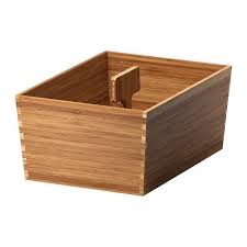 Variera Box With Handle Ikea Flexible Storage That Makes It Easy To See And Reach Your Groceries And Other Items In An Open Dr Ikea Drawer Dividers Ikea Bamboo