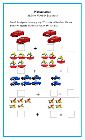 addition to 10 number sentence worksheet