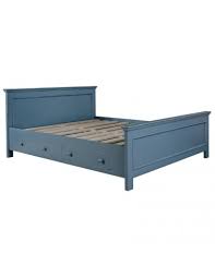 Il letto con cassetti ha evidenti vantaggi di praticità di utilizzo e di organizzazione rispetto al solito. Letto Matrimoniale In Legno Massello Colorato Stile Provenzale Ms1142d 160200 Orissa Mobili Coloniali