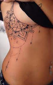 It states for the moon never beams, without bringing me dreams and the stars never rise, but i feel the bright eyes. 30 Feminine Rib Tattoo Ideas For Women That Are Very Inspirational Mybodiart